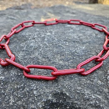 Karabinerhalskette für Hunde. Kettenhalsbänder in vers. Farben. Kettenhalsband Hunde Prüfungskonform!