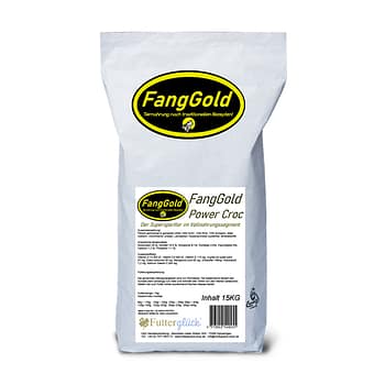 as Power Croc Trockenfutter von FangGold ist eine hochwertige, energiegeladene Vollnahrung, die speziell auf die Bedürfnisse von aktiven Hunden. Mit einem Fleischanteil von 40% aus dreierlei hochwertiger Eiweissquellen und einem genfreien & glutenfreien Kohlehydratanteil aus Mais und Erbsen ist für eine ausdauernde kontinuierliche Leistung gesorgt.